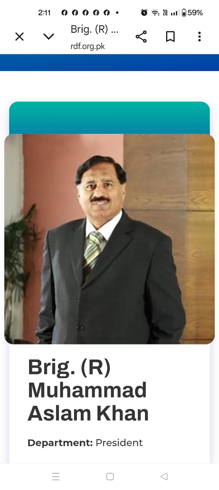 Brig. Muhammad Aslam Khan